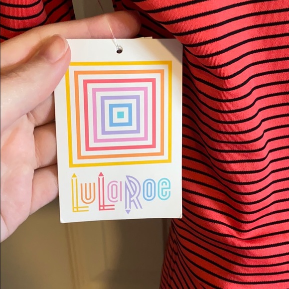 LuLaRoe Amelia Dress w/ Pockets - Picture 6 of 7